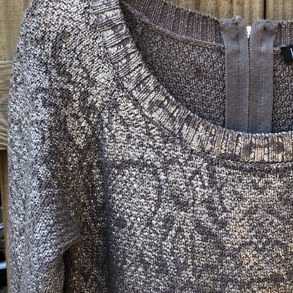🔹FINAL SALE🔹Inc. Metallic Sweater Dress - Picture 2 of 4